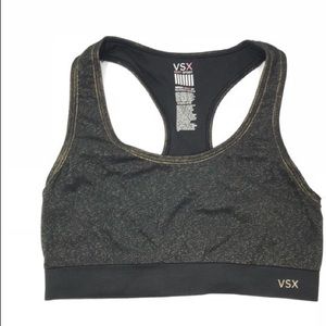 Victoria’s Secret Black & Gold Sports Bra